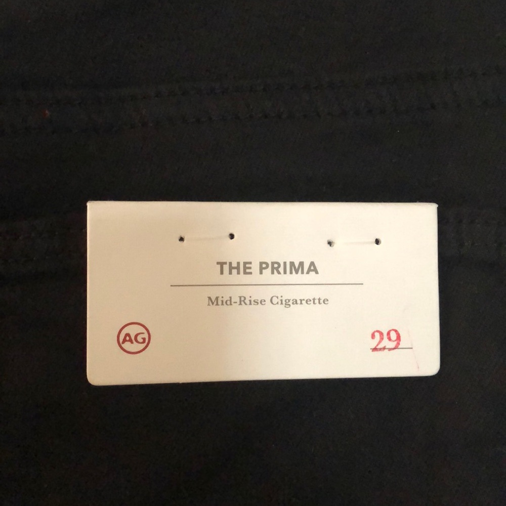 NWT AG Adriano Goldschmied “The Prima” size 29